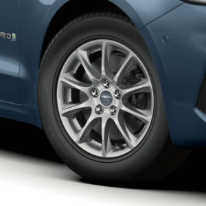 Platišča iz lahke zlitine 16" z 10 kraki, srebrn